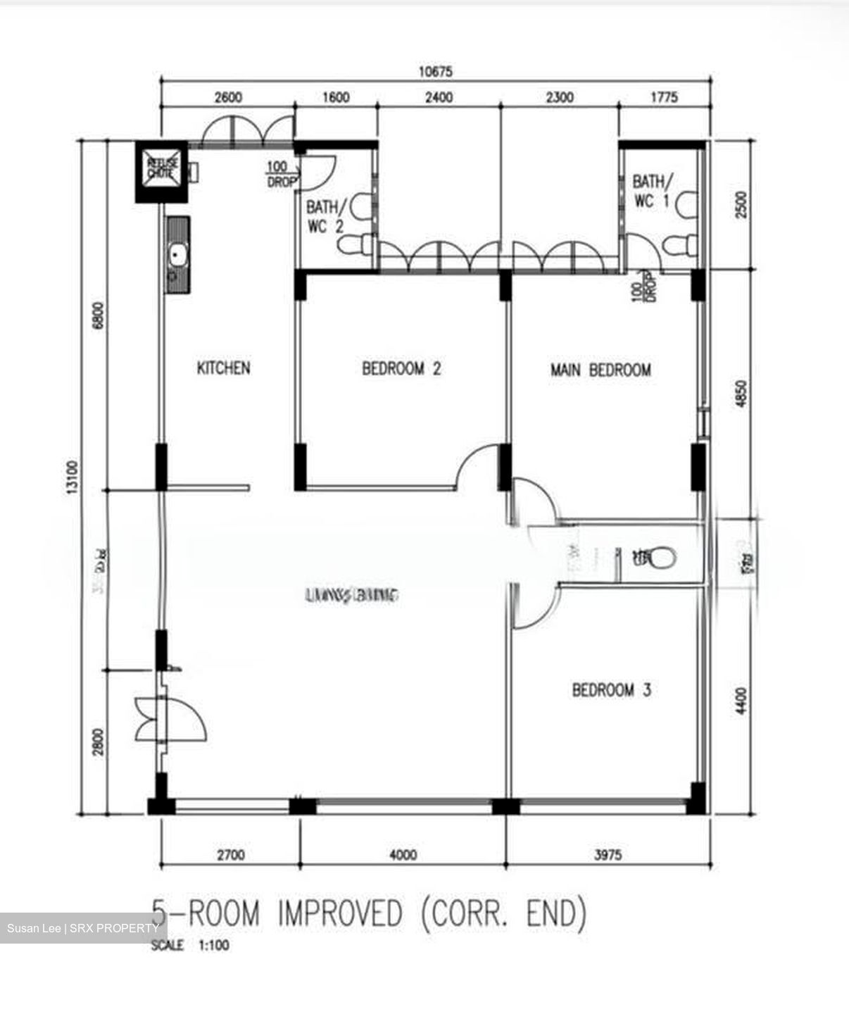 Blk 142 Simei Street 2 (Tampines), HDB 5 Rooms #563977211